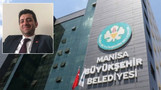 Manisa'da belediye başkan danışmanı gözaltına alındı!