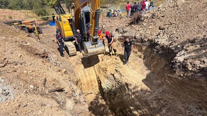 Manisa’da havuz kazısında toprak kaydı: 2 ölü