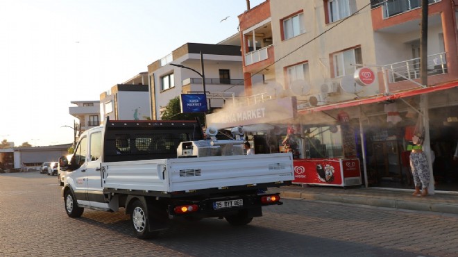 Menderes'te ilaçlama seferberliği