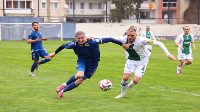 Menemen FK'da gol var, puan yok