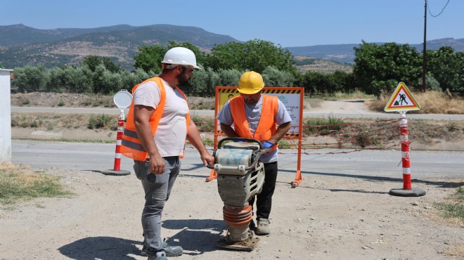 Menemen’de doğal gaz seferberliği başladı