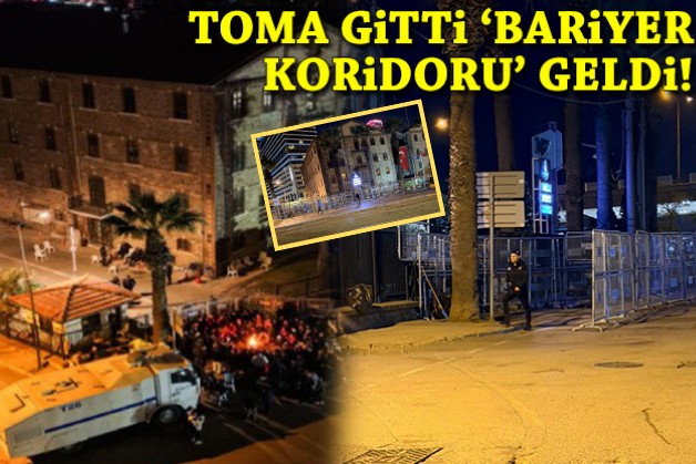 Meslek Fabrikası direnişinde 6. gün: TOMA gitti, 'bariyer koridoru' geldi!
