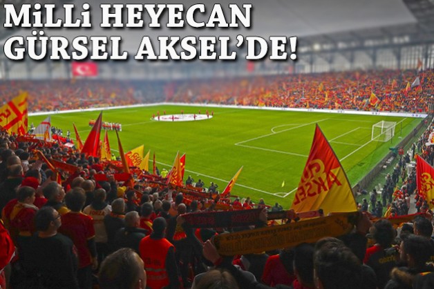 Milli heyecan Gürsel Aksel'de!