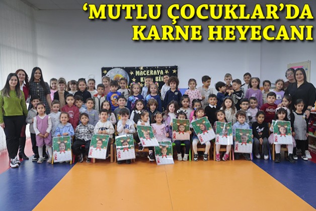 ‘Mutlu Çocuklar’da karne heyecanı