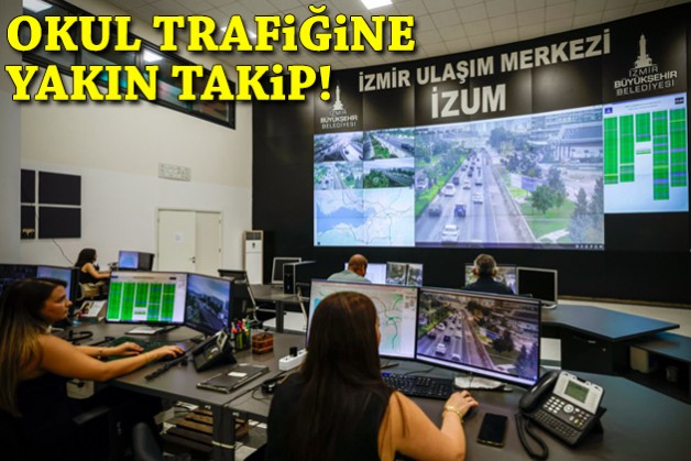 Okul trafiğine yakın takip!