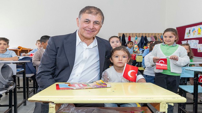 Okul yenilendi çocuklar bayram etti