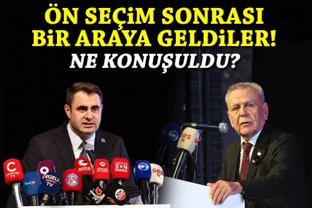 Ön seçim sonrası Güç ve Kocaoğlu bir araya geldi: Ne konuşuldu?