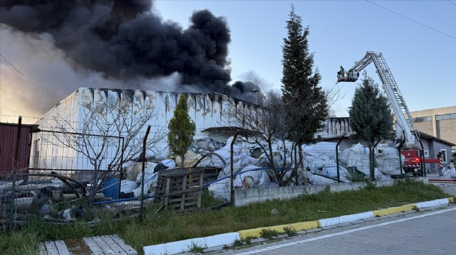 Organize Sanayi Bölgesi'nde yangın paniği