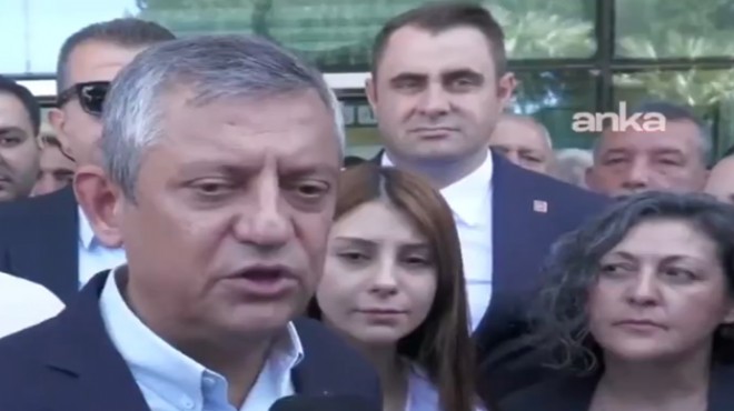 Özel İzmir'e geldi... 'Planlanmış miting yok. Bayramlaşacağız' mesajı ve 'Güzelbahçe' açıklaması