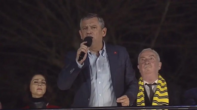 Özel, mitingde konuştu: Ne mesaj verdi?