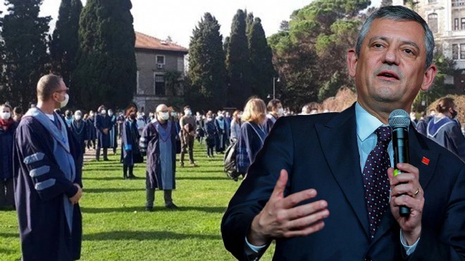 Özgür Özel, Boğaziçi Üniversitesi'ne gidecek