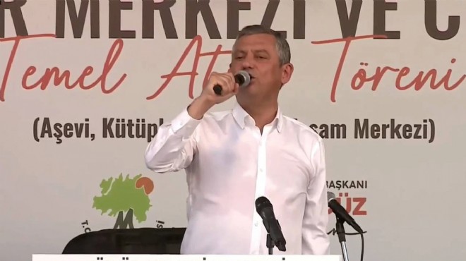 Özgür Özel: Dönen dönsün ben dönmezem yolumdan