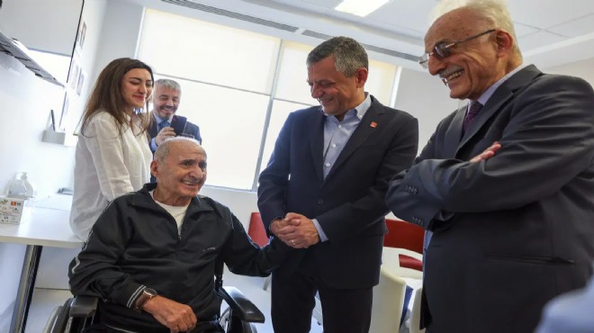 Özgür Özel'den, Hikmet Çetin'e ziyaret