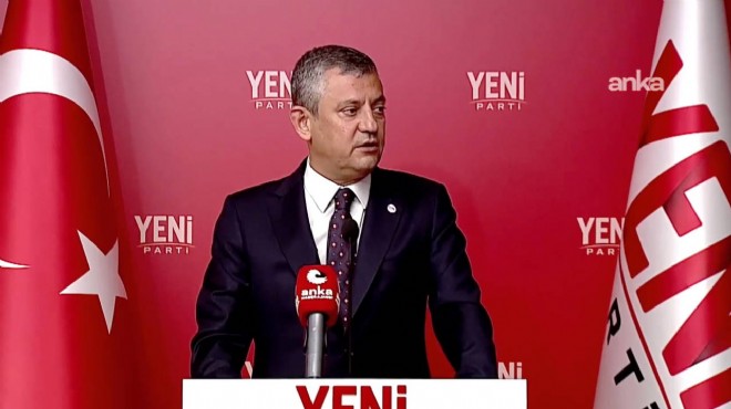 Özgür Özel'den 'Mansur Yavaş' açıklaması