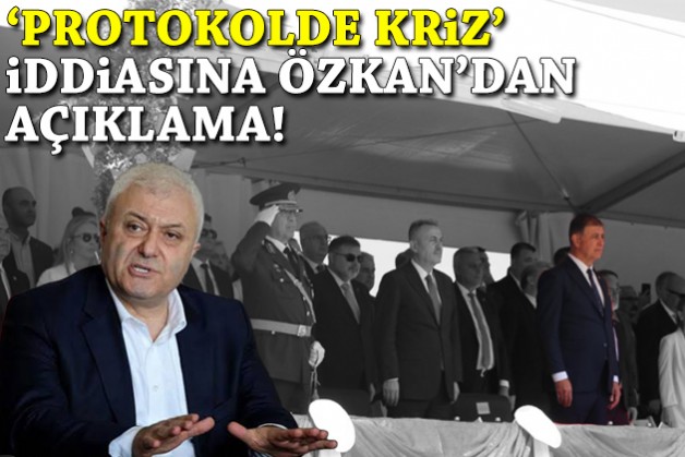 Özkan'dan Tugay ile 'protokolde kriz' iddiasına açıklama!