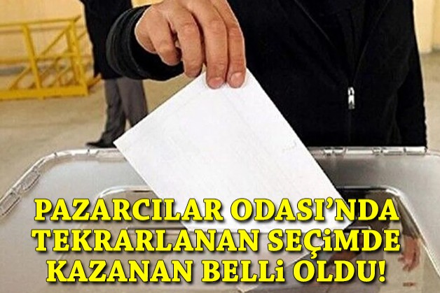 İzmir Pazarcılar Odası'nda tekrarlanan seçimde kazanan belli oldu