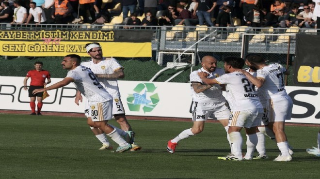 Play-off'ta ilk randevu: Aliağa FK avantajı kaçırdı