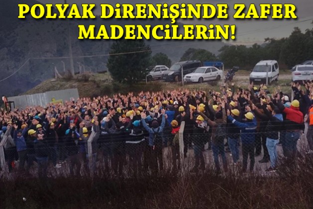 Polyak direnişinde zafer madencilerin!