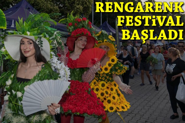 Rengarenk festival başladı