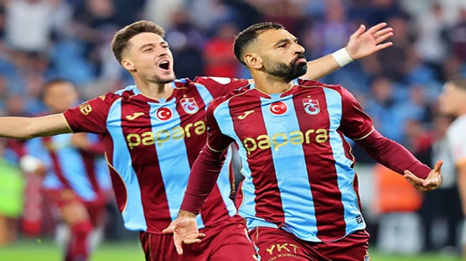 Salah resitali: Trabzonspor, Galatasaray'ı farklı yendi!