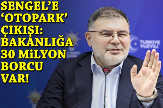 Saygılı'dan Sengel'e 'otopark' çıkışı: Manipülasyon yok, devlet hukuku var!