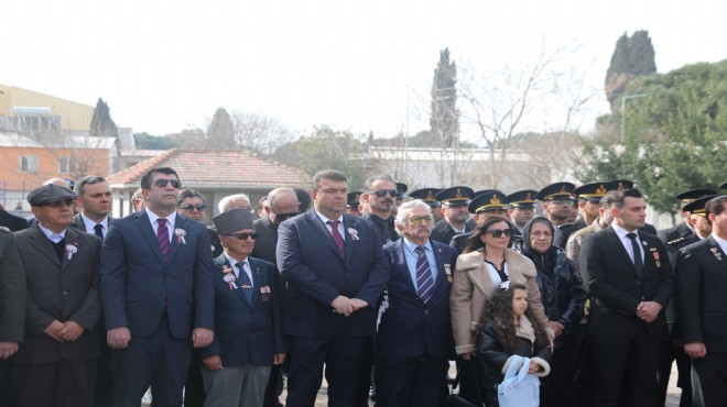 Seferihisar'da Çanakkale şehitleri anıldı