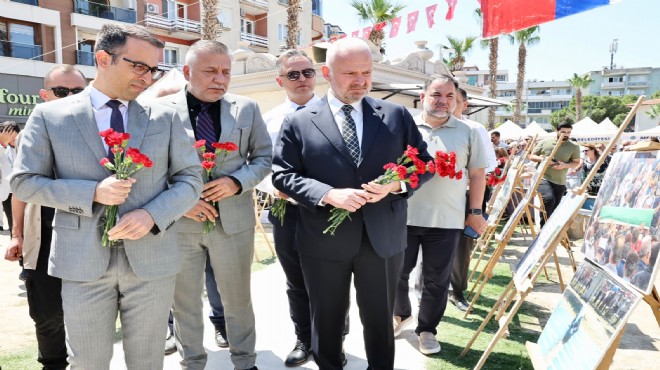 Srebrenitsa kurbanları, Menemen'de anıldı