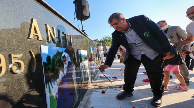 Srebrenitsa’nın acısı Buca’da unutulmadı