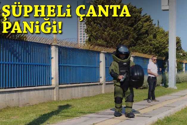 Şüpheli çanta paniği: Trafik ve tramvay durduruldu!