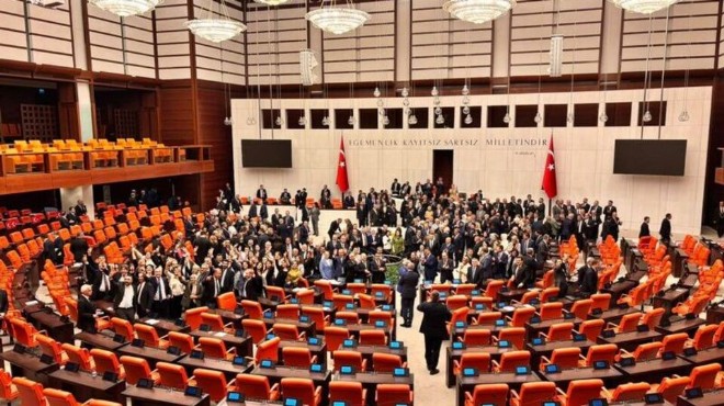 TBMM'de sandalye dağılımı değişti