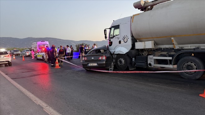Tanker faciası: Karı-koca hayatını kaybetti!