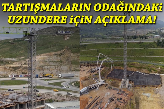 Tartışmaların odağındaki Uzundere için Büyükşehir'den açıklama!