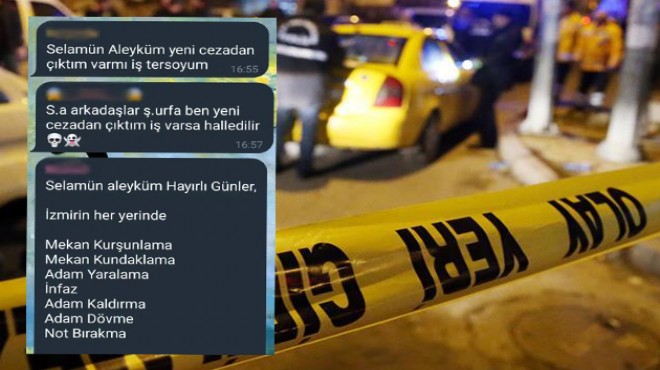 Telegram'da kan donduran ilan: İzmir'de mekan kurşunlama, adam kaldırma!