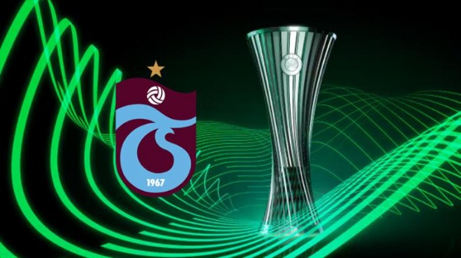 Trabzonspor'un Konferans Ligi rakipleri belli oldu!