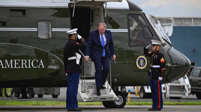 Trump helikopter kazasını kıl payı atlattı!