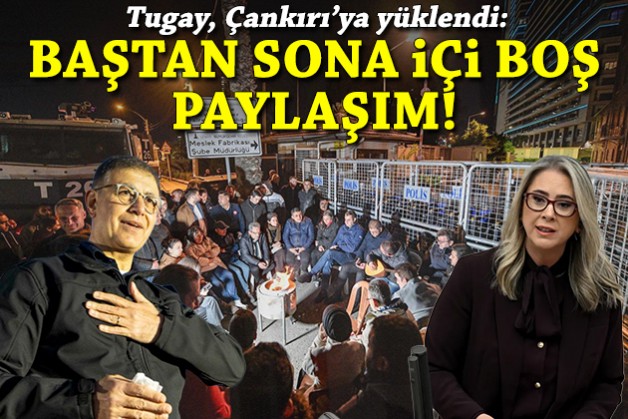 Tugay, Çankırı'ya yüklendi: Baştan sona içi boş, laf olsun diye yapılmış bir paylaşım!
