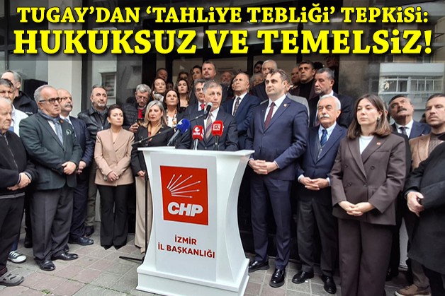 Tugay'dan bayramlaşmada 'tahliye tebliğine' sert tepki: Hukuksuz ve temelsiz!