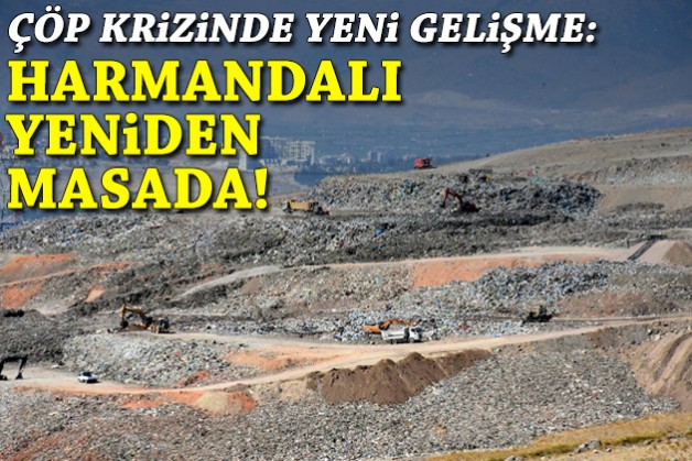 Tugay'dan çöp krizi açıklaması: Harmandalı seçeneği yeniden masada!