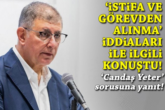 Tugay ‘istifa ve görevden alınma’ iddiaları ile ilgili konuştu!