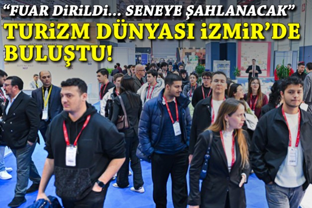 Turizm dünyası İzmir’de buluştu: Fuar dirildi, seneye şahlanacak!