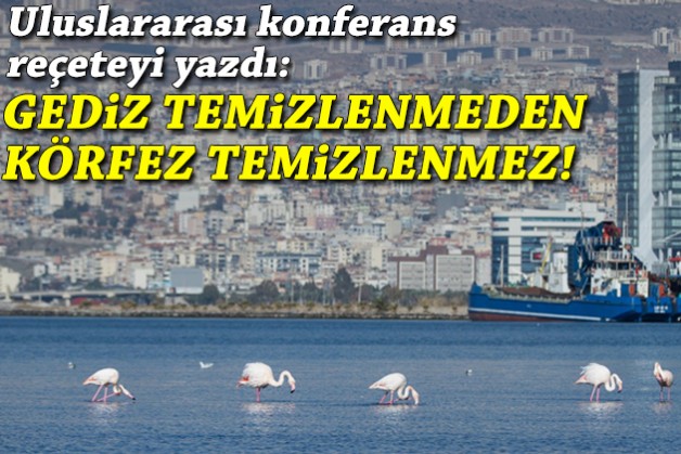 Uluslararası konferans reçeteyi yazdı: Gediz temizlenmeden, Körfez temizlenmez!