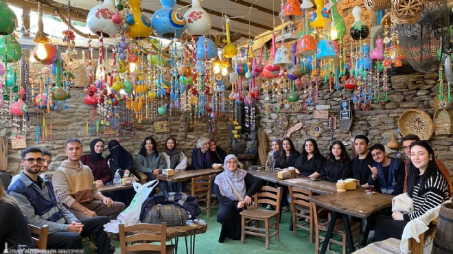 Üniversite öğrencilerine Tire gezisi