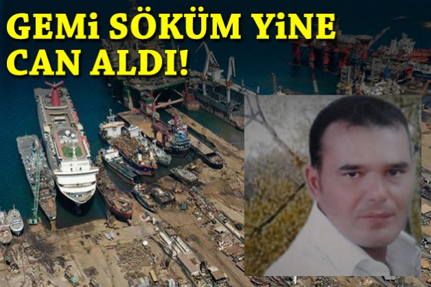 Üzerine tonlarca ağırlıkta parça düştü: Gemi sökümde feci ölüm!