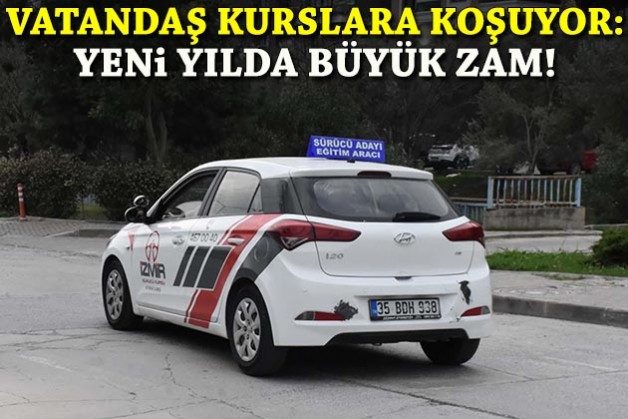Vatandaş kurslara koşuyor: Yeni yılda büyük zam!