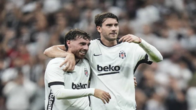 Vlahovic'ten hat-trick: Beşiktaş'tan gol yağmuru!