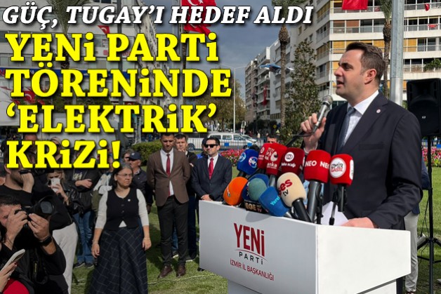 YENİ Parti'nin 29 Ekim töreninde ‘elektrik’ krizi: Güç, Tugay’ı hedef aldı!
