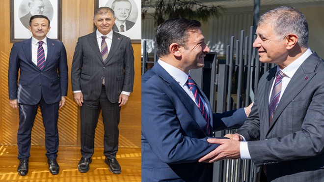 Yerel seçimde rakiptiler: Dağ-Tugay buluşması!